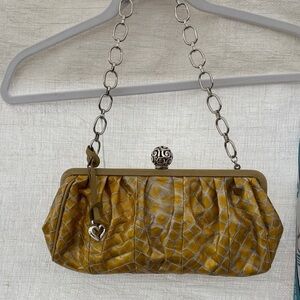 Brighton Patent Leather Convertible Clutch